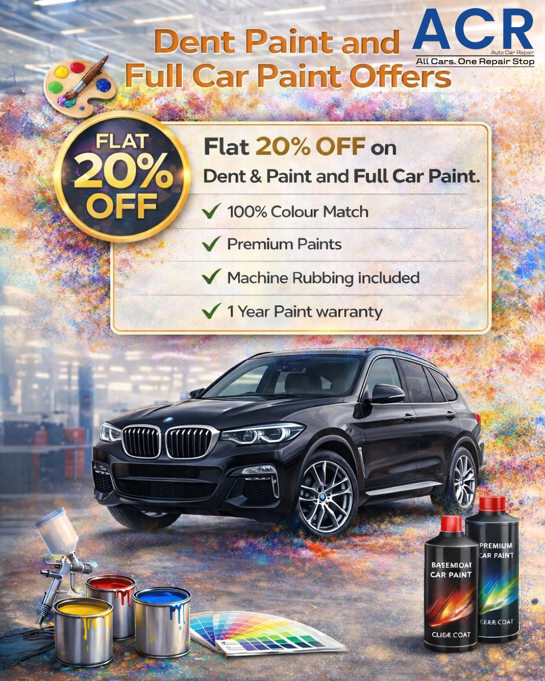 Holi Dent Paint 20% off